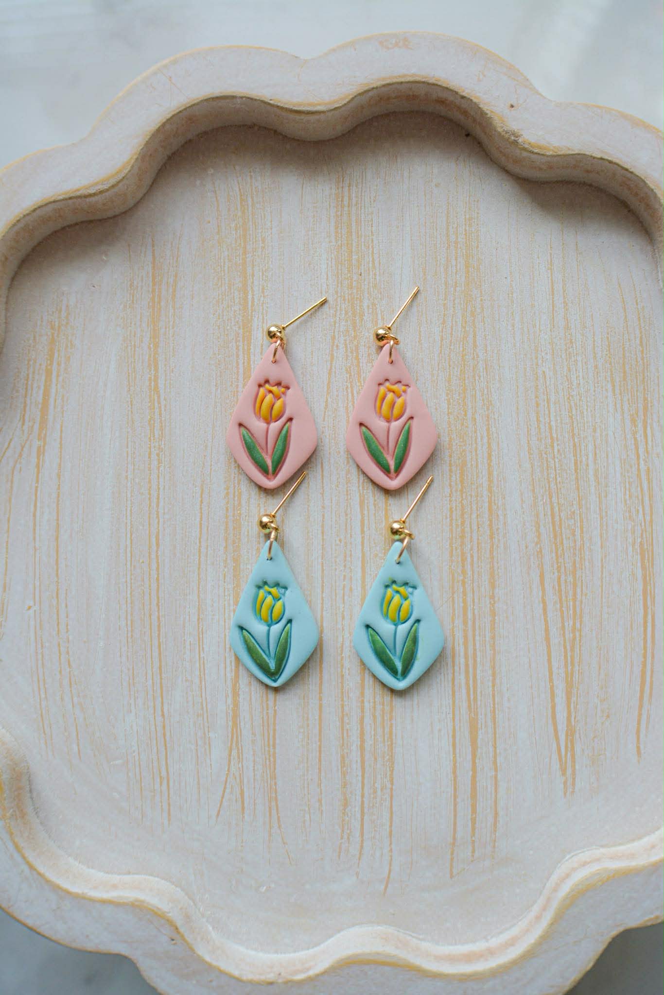 Tulip Stamp Dangle