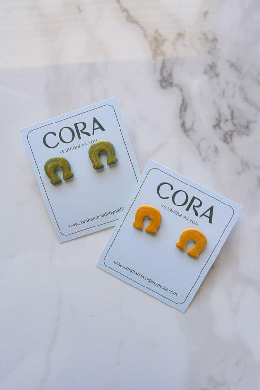 Mini Horseshoe Studs