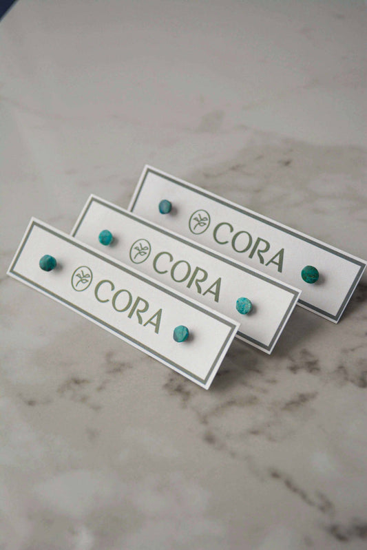 Genuine Turquoise Mini Studs