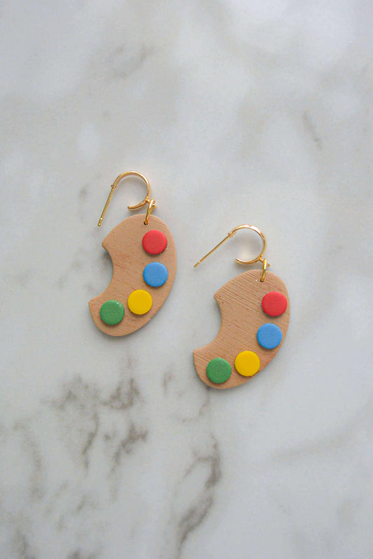 Paint Palette Earrings