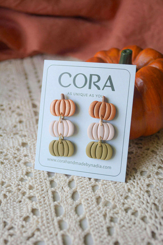Pumpkin Trio Dangle