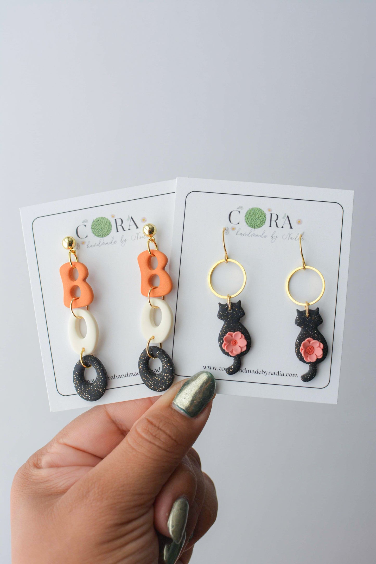 Boo earrings