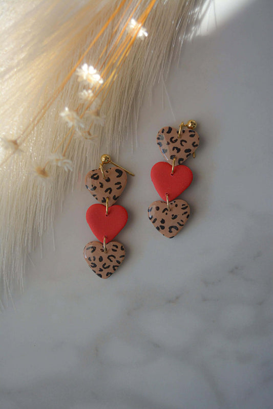 Leopard Print Heart