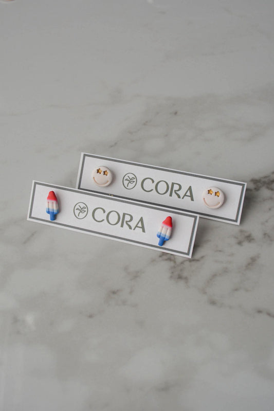 4th of July Studs Set