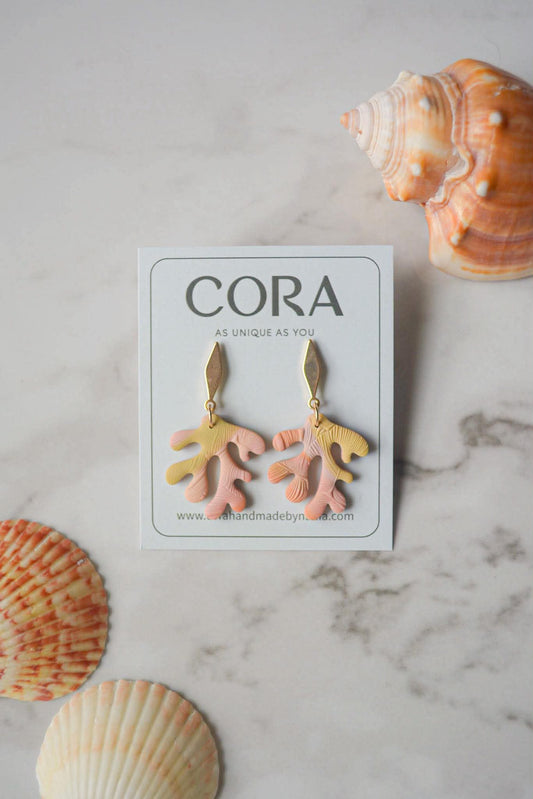 Coral Seaweed Dangle
