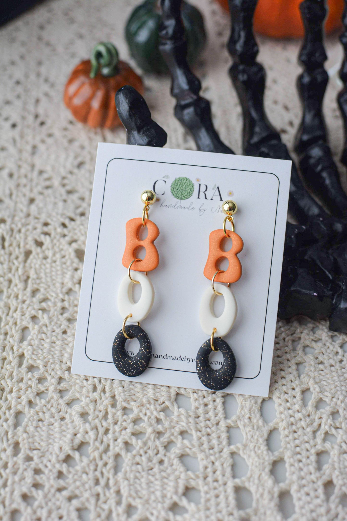 Boo earrings